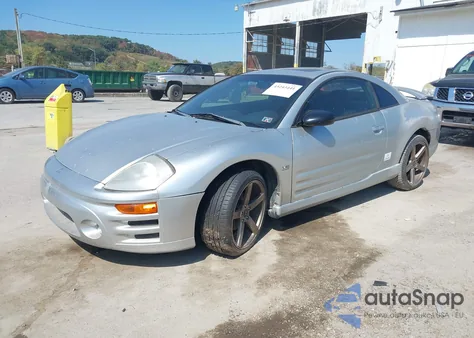 2003 Mitsubishi Eclipse Gts из США, поврежденный, VIN 4A3AC74H43E116651